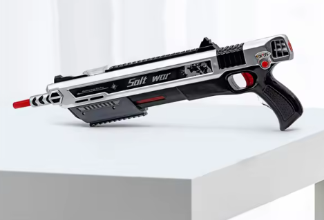 Silver Salt Gun - Salt wars - Includes free Scope