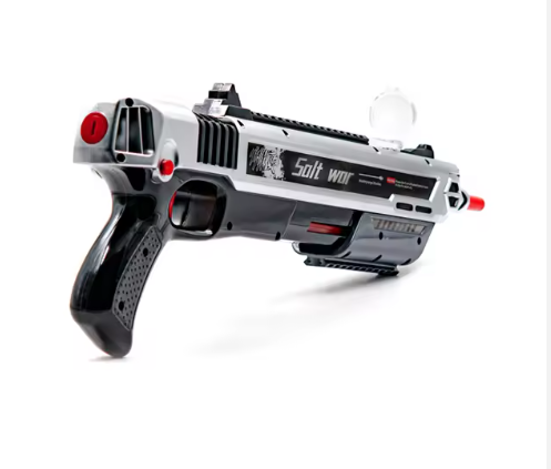 Silver Salt Gun - Salt wars - Includes free Scope