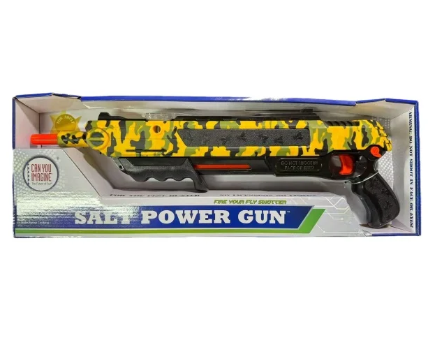 Black and yellow camo salt gun.